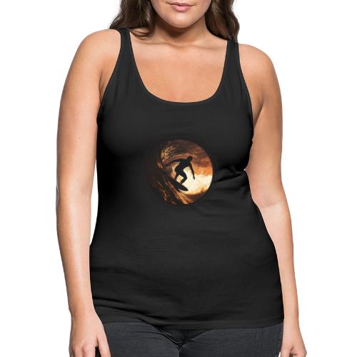 Surfing Spirit - Women's Premium Tank Top