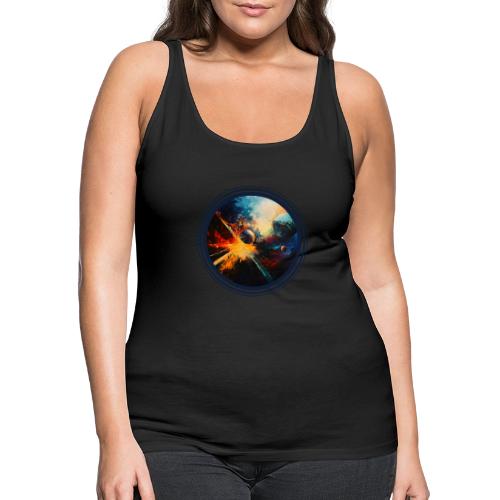 Planets in Turmoil - Women's Premium Tank Top