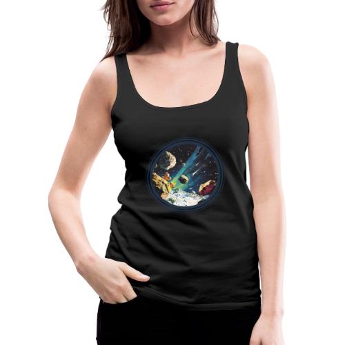 Celestial Collision - Women's Premium Tank Top