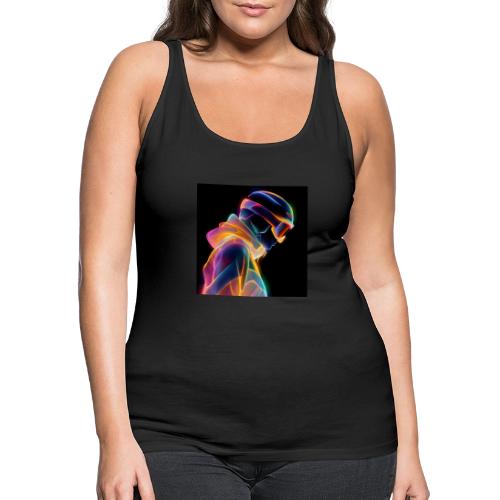 Snowboarding: Neon Gravity Ride - Women's Premium Tank Top