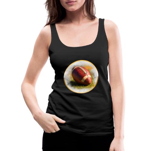 American Football: Heart of the Gridiron - Women's Premium Tank Top