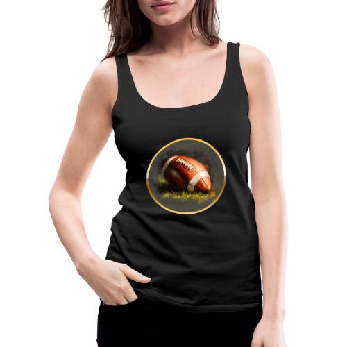American Football: Gridiron Gold - Women's Premium Tank Top