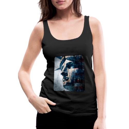 USA: Urban Liberty Triptych - Women's Premium Tank Top