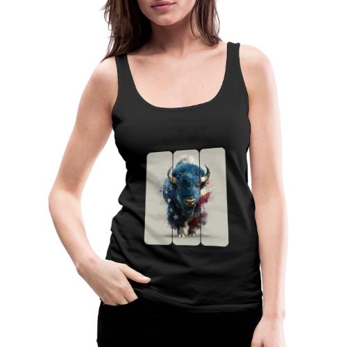 USA: Spirit of the Plains - Women's Premium Tank Top