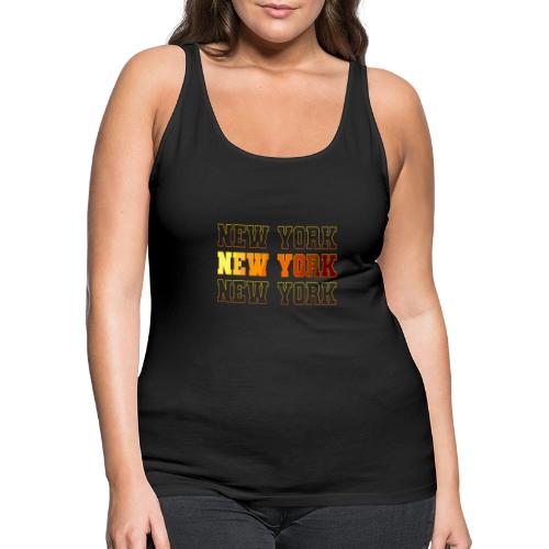 New York Varsity Echo - Women's Premium Tank Top
