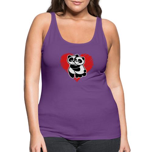 Panda Love - Women's Premium Tank Top