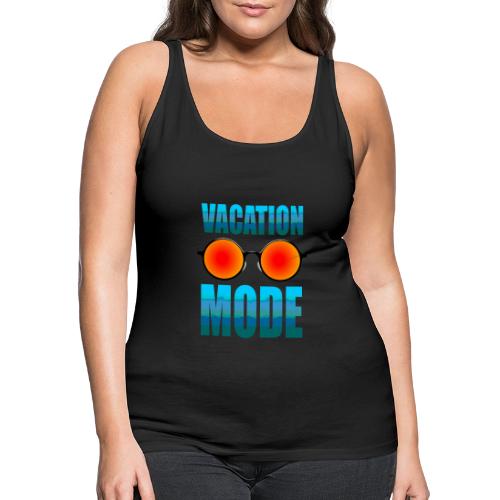 Vacation mode: Ocean Vibes On - Women's Premium Tank Top