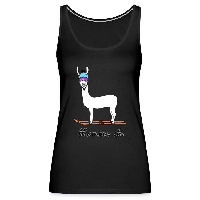 Skiin' llama