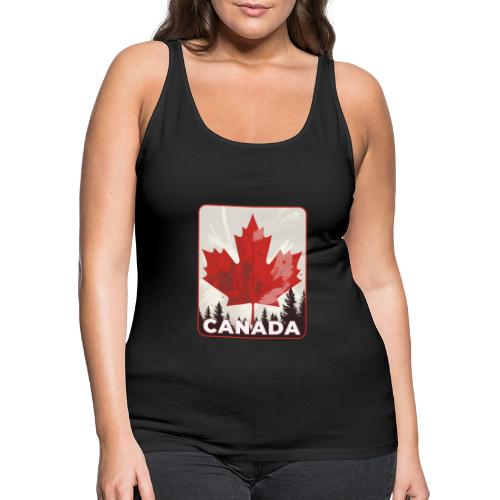 Echoes of Canada - Women's Premium Tank Top