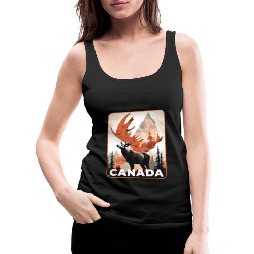 Canada Wild Spirit - Women's Premium Tank Top