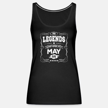 True legends are born in May - Tank Top for women