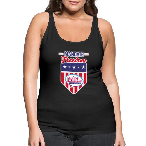 Mandate Freedom (Dark) - Women's Premium Tank Top