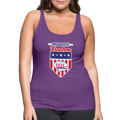 Mandate Freedom (Dark) - Women's Premium Tank Top