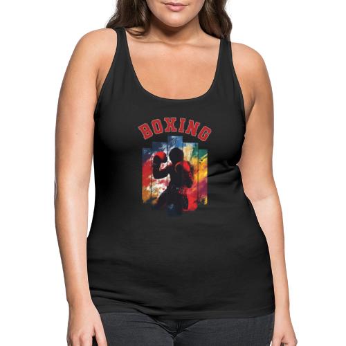 Boxing Warrior - Women's Premium Tank Top