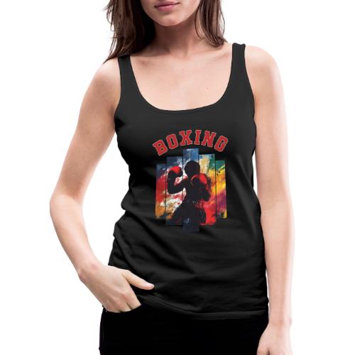 Boxing Warrior - Women's Premium Tank Top