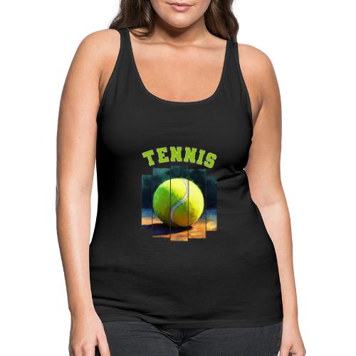 Tennis Vibes Only - Women's Premium Tank Top