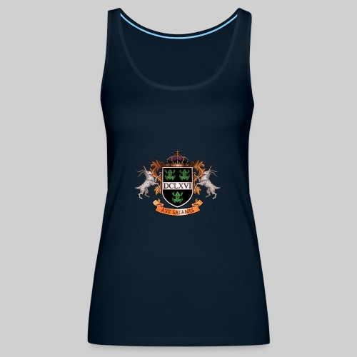 Satanic Heraldry - Coat of Arms - Women's Premium Tank Top