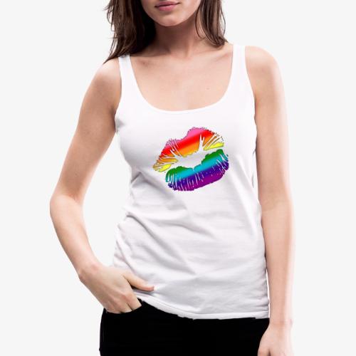 Original Gilbert Baker LGBTQ Love Rainbow Pride - Women's Premium Tank Top