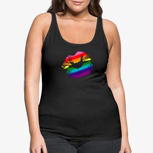 Original Gilbert Baker LGBTQ Love Rainbow Pride - Women's Premium Tank Top