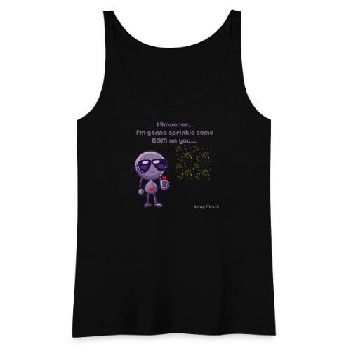 Smoon City_Sprinkle some BGM on you - Women's Premium Tank Top