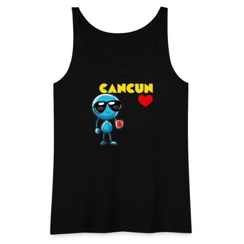 Smoon City_Cancun - Women's Premium Tank Top