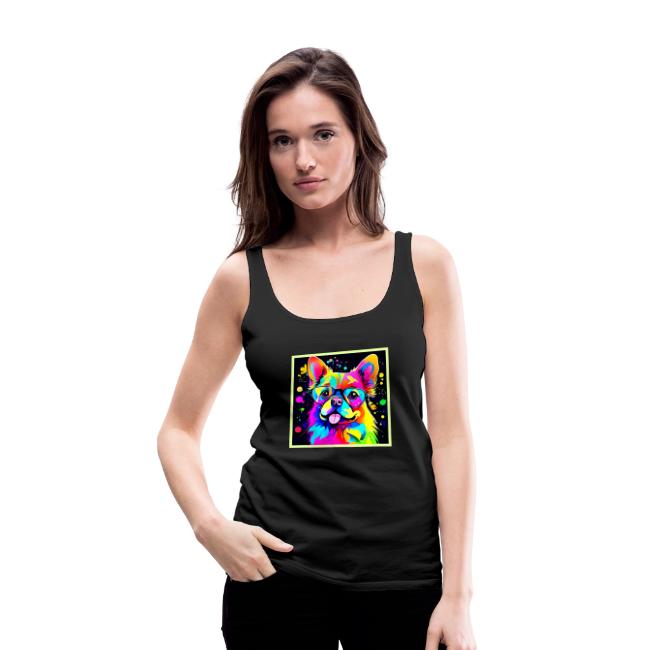 Vivid Canine Vibes Design