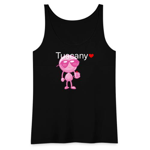 Smoon City_Tuscany Pink - Women's Premium Tank Top