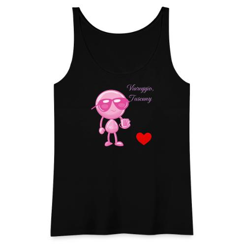 Smoon City_Viareggio Tuscany Pink - Women's Premium Tank Top