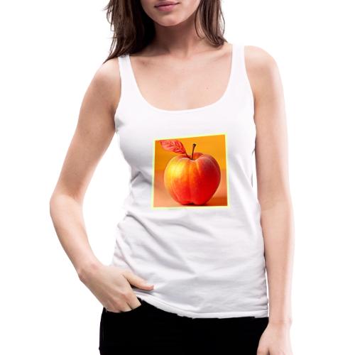 Golden Peach Perfection Design - Women's Premium Tank Top