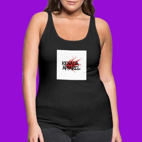 Kenada Apparel graffiti splash - Women's Premium Tank Top