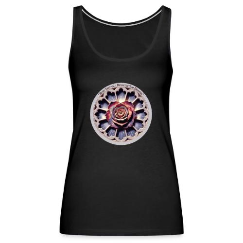 Easter Rose Resurrection T Shirt, Spring Gift - Women's Premium Tank Top