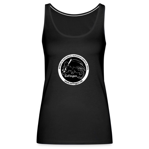 Esfinges Logo Black - Women's Premium Tank Top