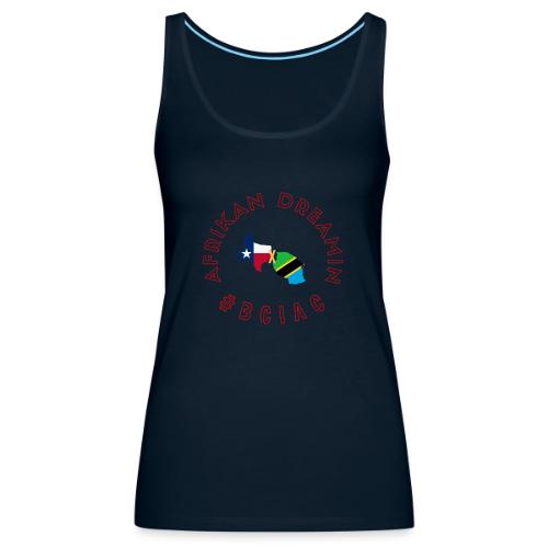 Afrikan Dreamin Classic YouTube Logo - Women's Premium Tank Top