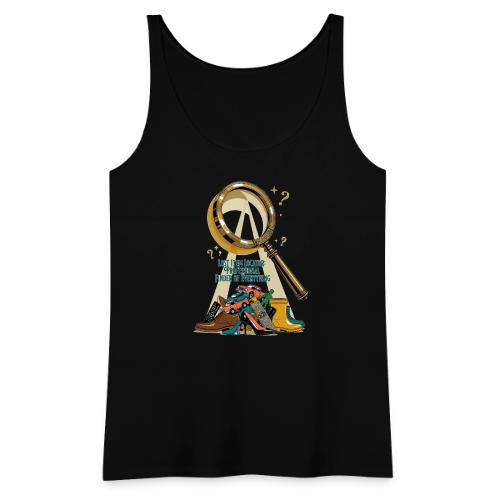 Lost Item Locator T Shirt, Professional Finder Mug - Women's Premium Tank Top