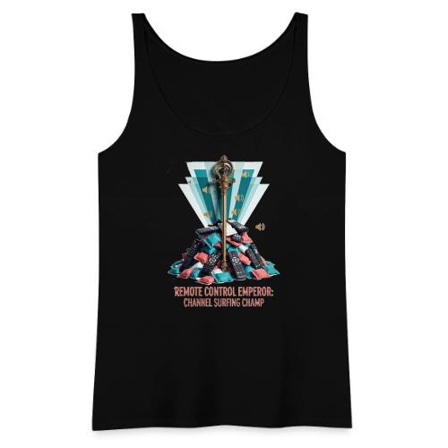 Remote Control Emperor T Shirt - Women's Premium Tank Top
