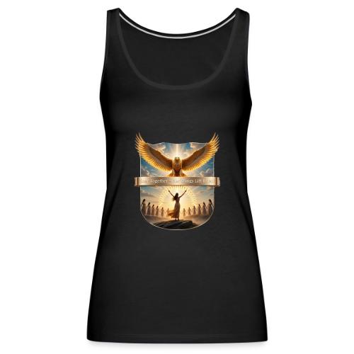 Women’s Day Eagle Matriarch T Shirt,, Gift for Mom - Women's Premium Tank Top