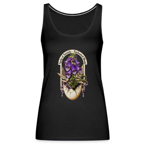 Spring Serenity Foxglove Tee, Easter Gift for wife - Women's Premium Tank Top