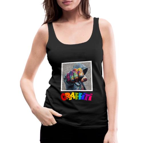 Graffiti: Urban Expression - Women's Premium Tank Top