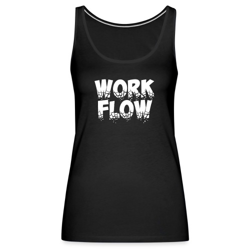 Work Flow (ObelixPro/White) - Women's Premium Tank Top