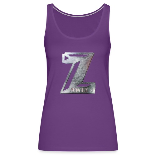 Zawles - metal logo - Women's Premium Tank Top
