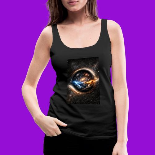 EntangledPhotonsWormhole - Women's Premium Tank Top