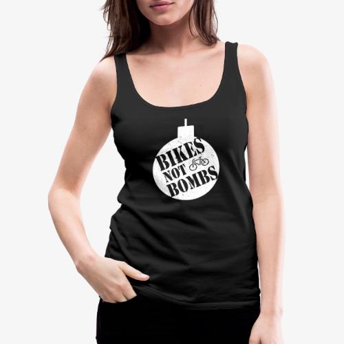 Bikes Not Bombs - Women's Premium Tank Top