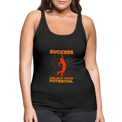Unlock Success - Women's Premium Tank Top