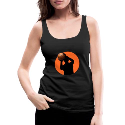 Basketball: Focused Precision - Women's Premium Tank Top