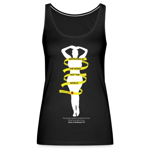 Measured By The Word 2 - Women's Premium Tank Top