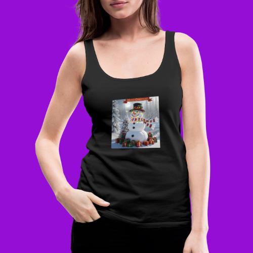 Merry Christmas - Women's Premium Tank Top