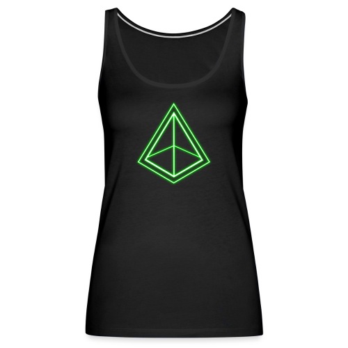Green Pyramid - Women's Premium Tank Top