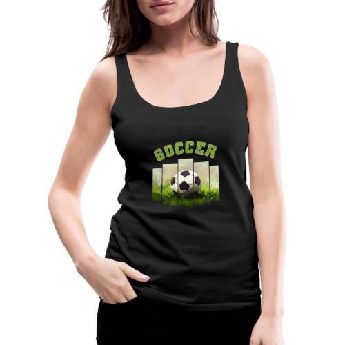 Soccer Focus - Women's Premium Tank Top