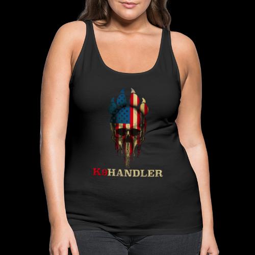 Two Minds-One Mission: K9 Handler - Women's Premium Tank Top