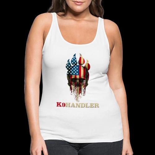 Two Minds-One Mission: K9 Handler - Women's Premium Tank Top